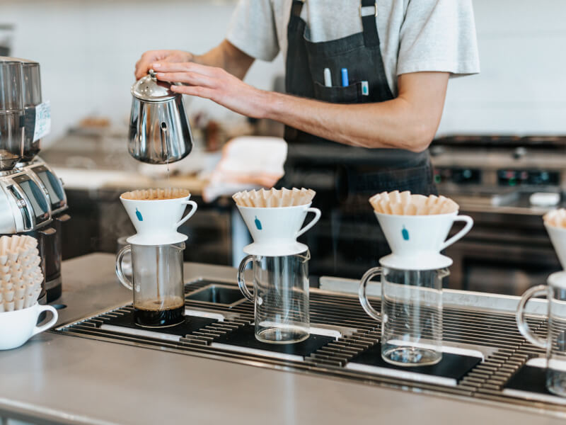 pour over coffee