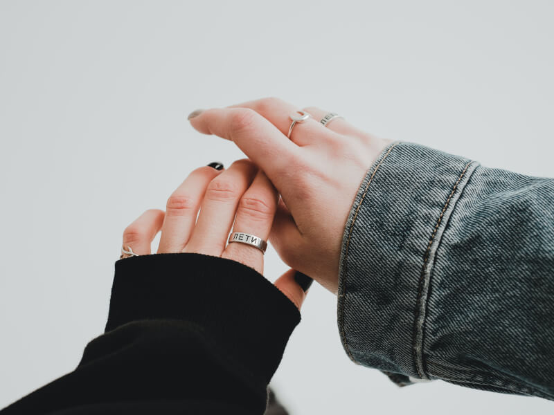 diy silver rings